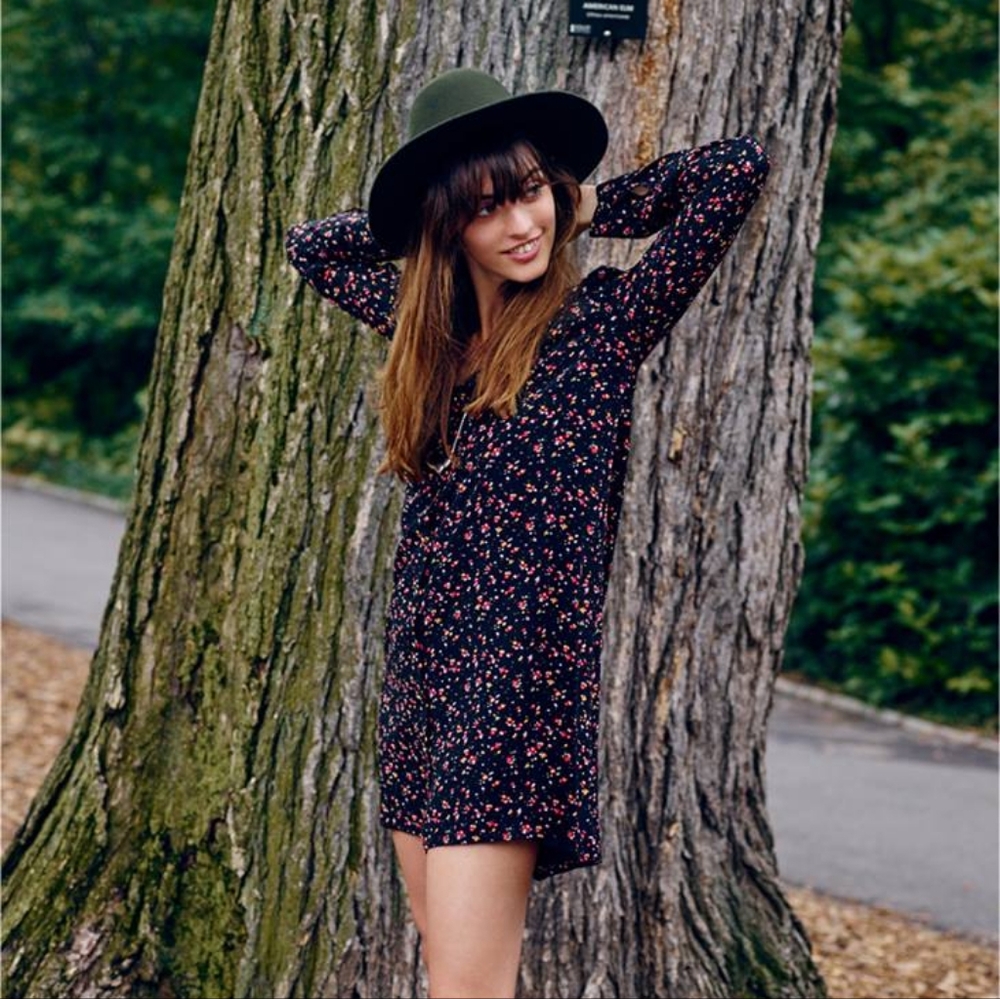 Madewell x Sézane Elly Silk Shirtdress